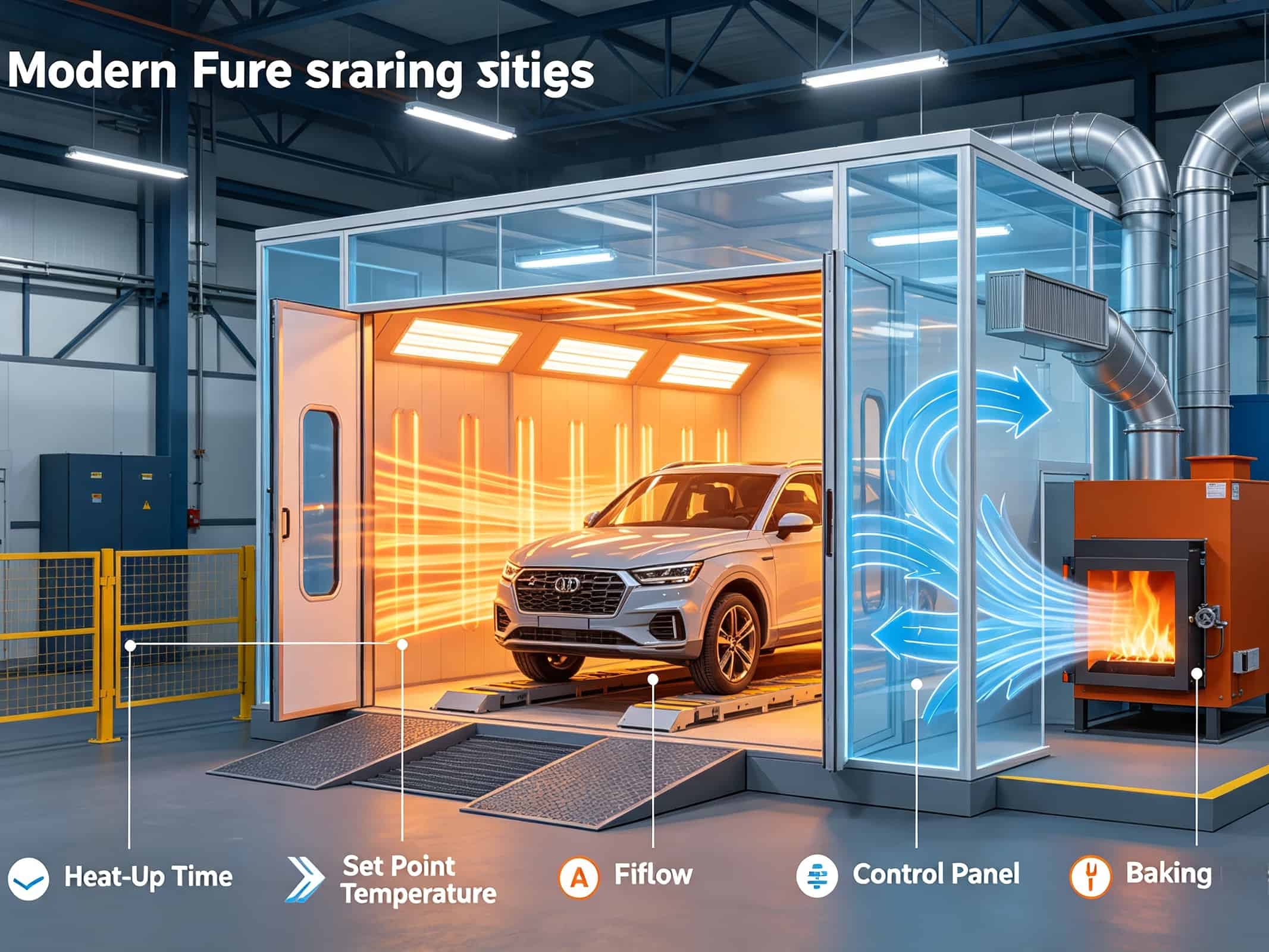 How Long Should Your Spray Booth Take to Reach Temperature?